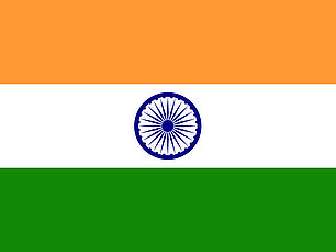 Flagge Indien